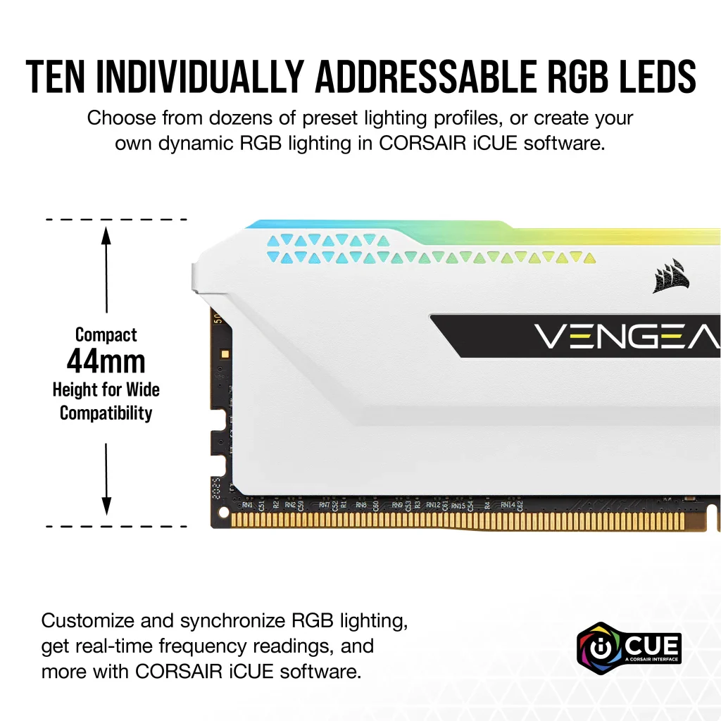 Corsair VENGEANCE RGB PRO SL DDR4 32GB (2x16GB) 3600MHz